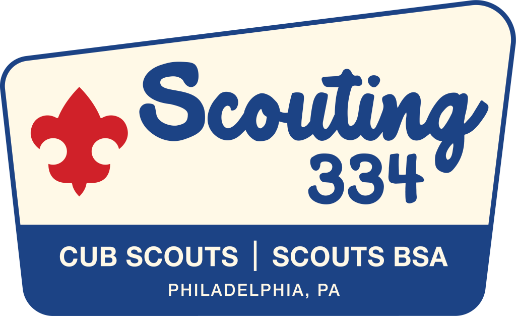 Scouting 334 represents Cub Scout 334 and Scouts BSA Troop 334