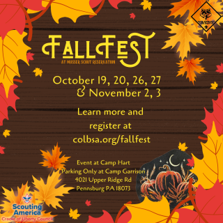 2024 Cub Scout Fall Fest