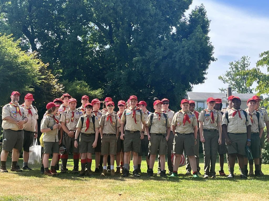 Troop 334 off to Summer Camp 2024