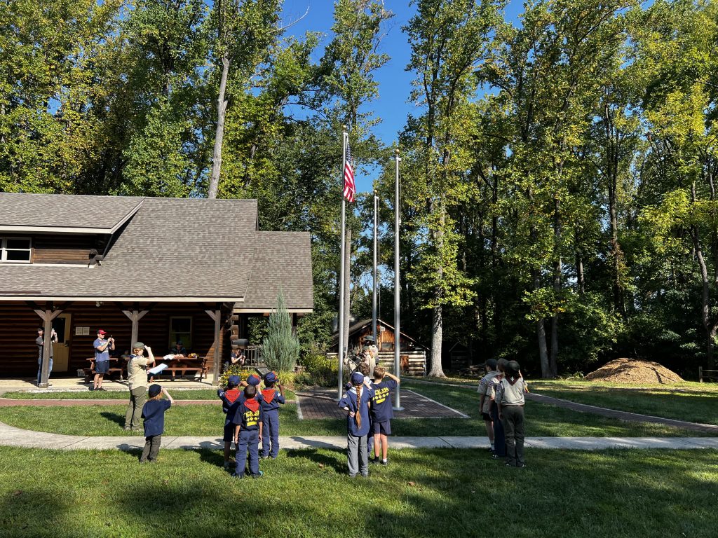 Camp Jarvis: Flag Ceremony - Scouting 334 Camp Jarvis: Flag Ceremony