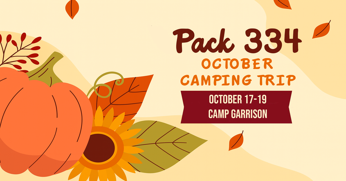 2025 October Camping Trip