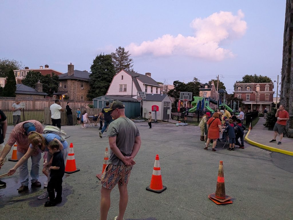 2025 Fall Open House 1, Scouts making Pudgy Pies