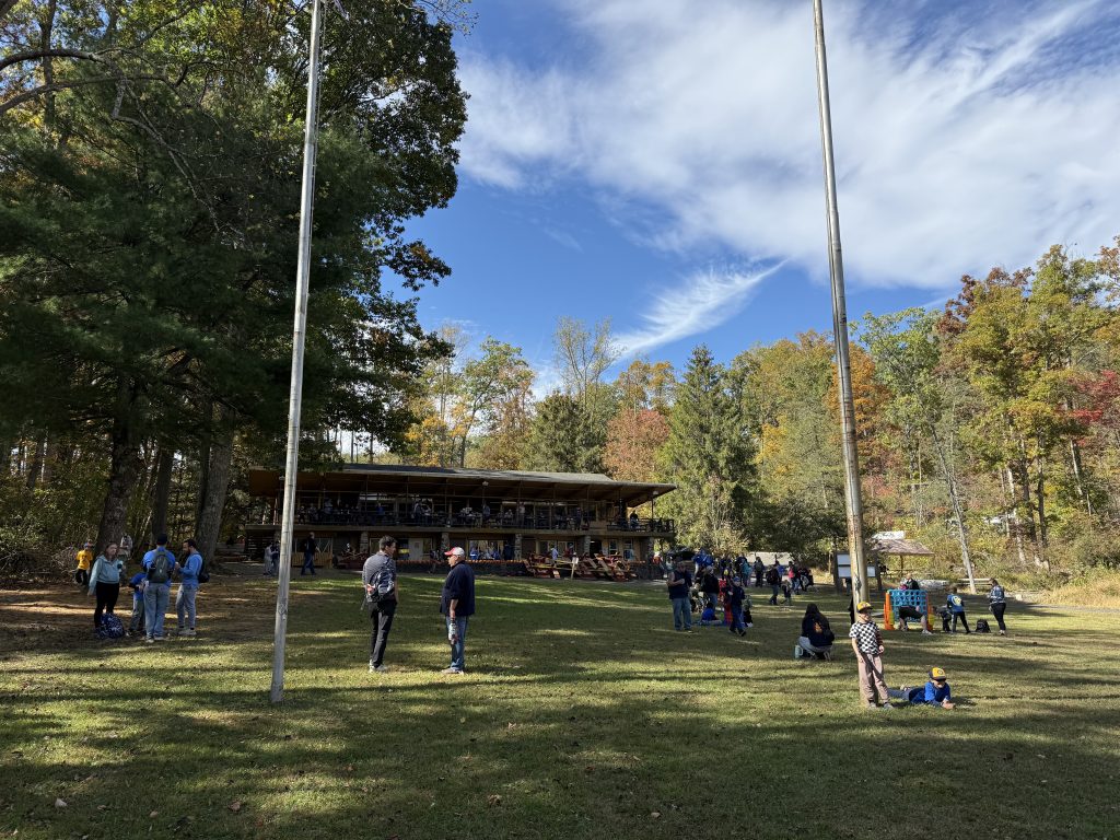 Musser Dining Hall on a beautiful Fall morning. - Scouting 334 Musser Dining Hall on a beautiful Fall morning.