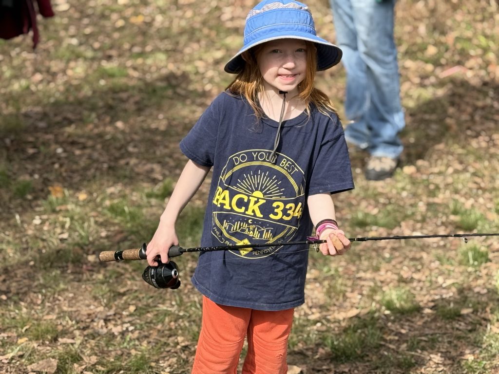 Ready to fish! - Scouting 334 Ready to fish!