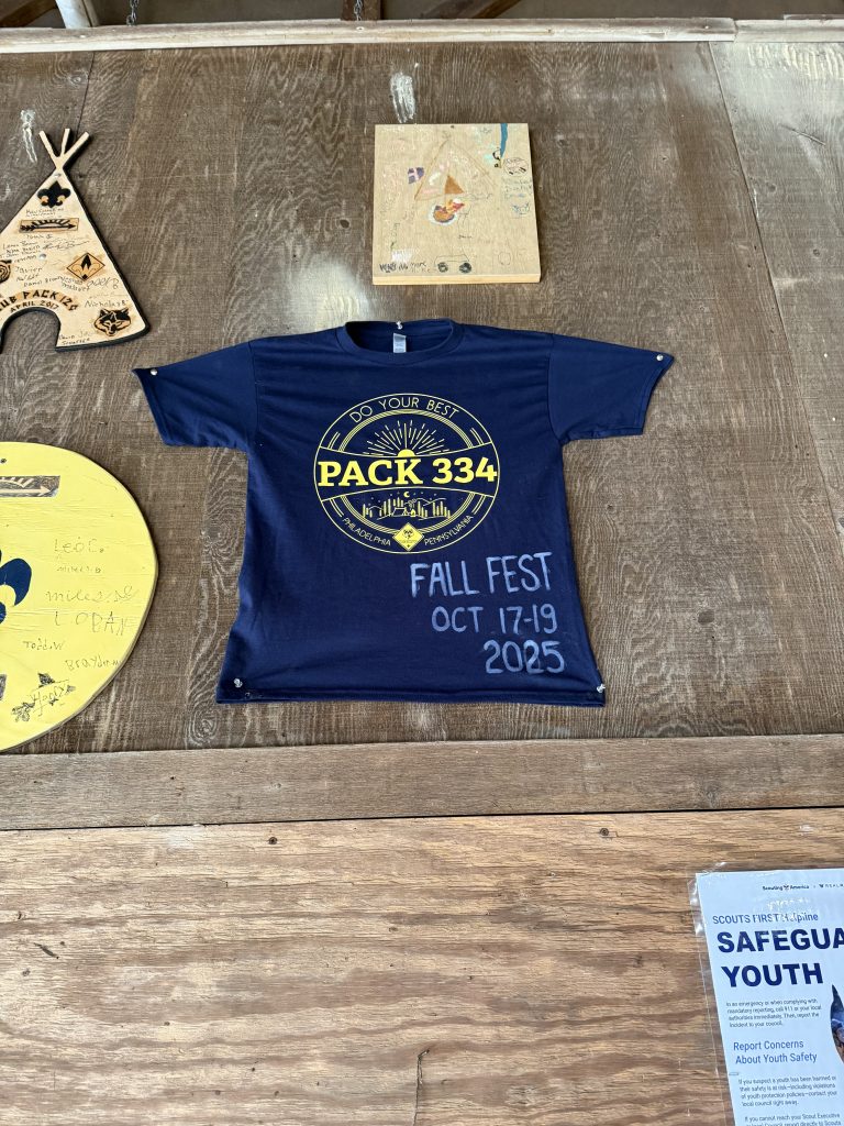 Left some permanent swag behind... - Scouting 334 Left some permanent swag behind...