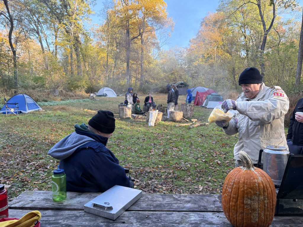 This will be breakfast soon...