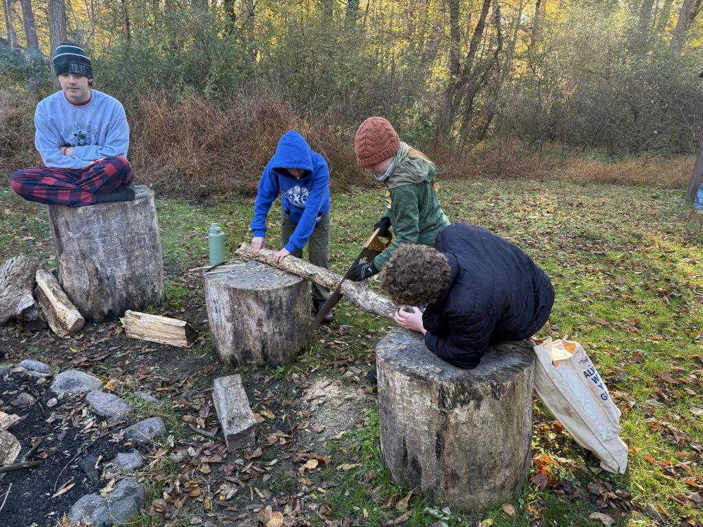 "I'm cold." "Get some firewood!" "I am too cold to do that."