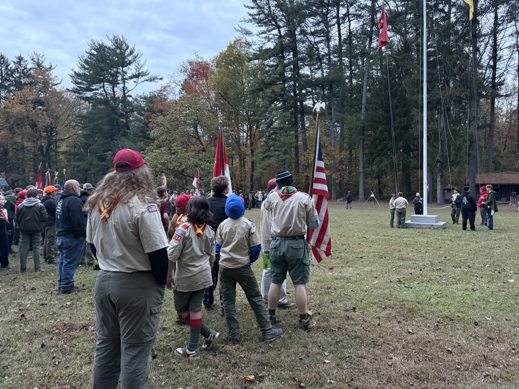 Evening colors. Not our sharpest, but sharper than most.