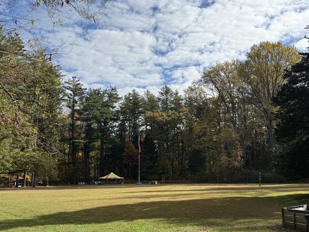 The beautiful TI parade field... so many years of so many formations.