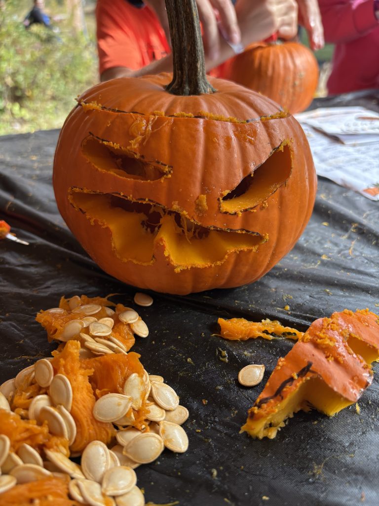 Pumpkin carving! - Scouting 334 Pumpkin carving!