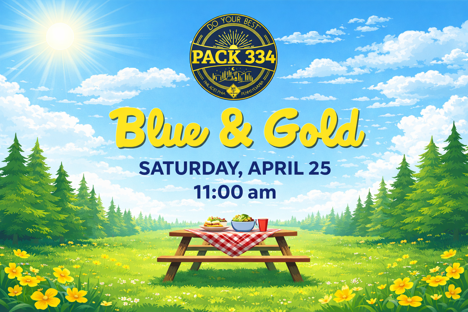 2026 Pack 334 Blue and Gold