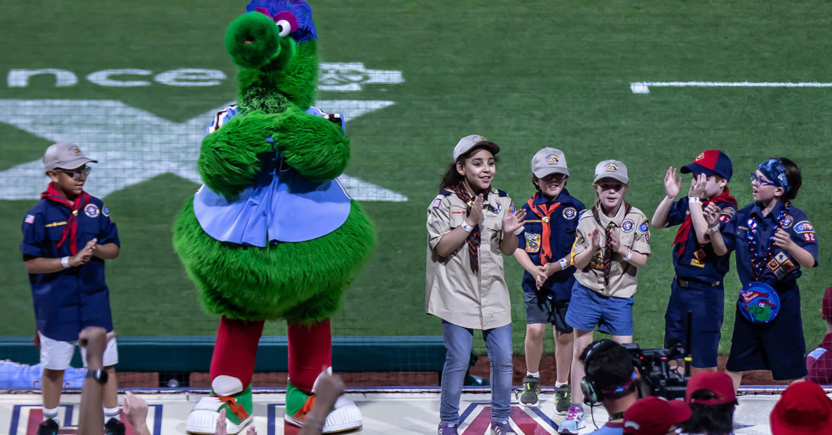Pack 334 Phillies Scout Night
