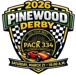 2026 Pinewood Derby Logo